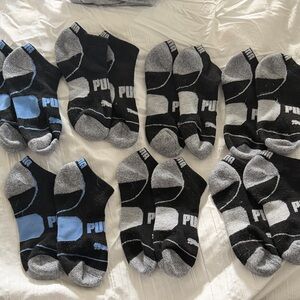 Seven pairs Puma Ankle Socks